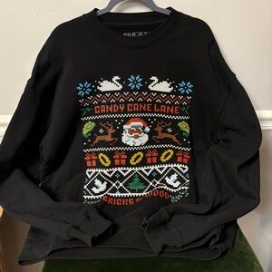 Candy‎ Cane Lane oversized sweatshirt